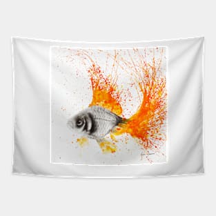 Fish Flare Tapestry