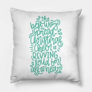 Christmas cheer - Mint Pillow