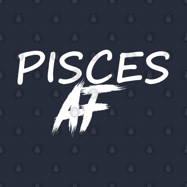 PISCES AF WHITE by Everyday Magic