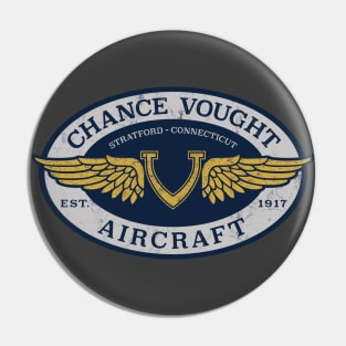 Vought Aircraft Logo Pin