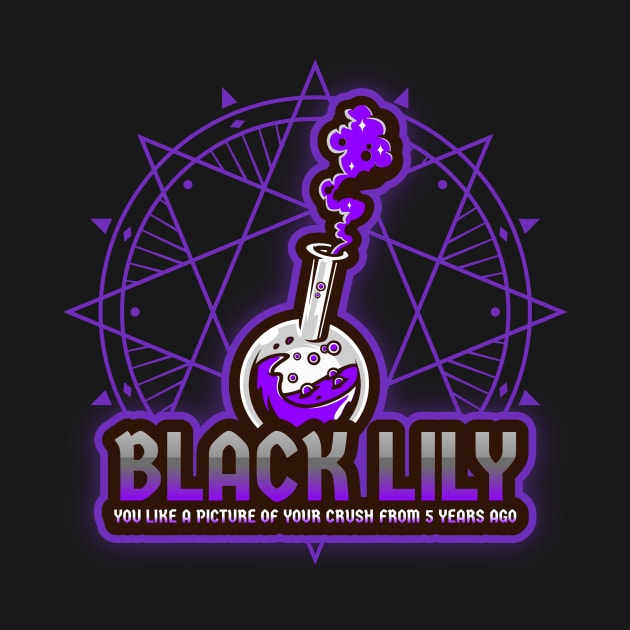 Black Lily Magical Potion by OldCamp