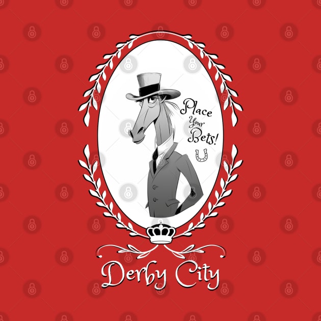 Derby City Collection: Place Your Bets 2 (Red) by TheArtfulAllie