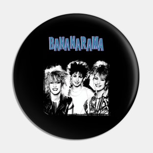 Bananarama Band Pin