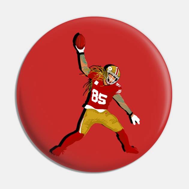 George kittle Pin by Mic jr