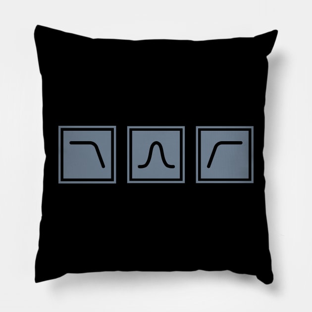 Synth Filter for Electronic Musician Pillow by Atomic Malibu