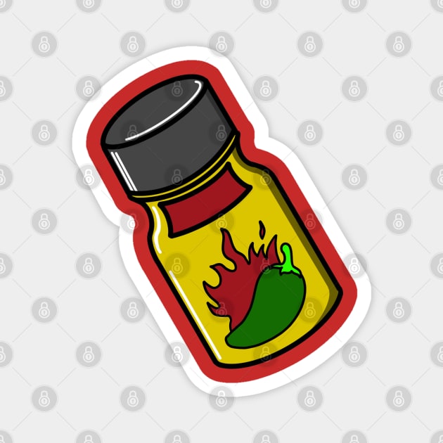 Jalapeño Poppers Magnet by FilthyAnimals