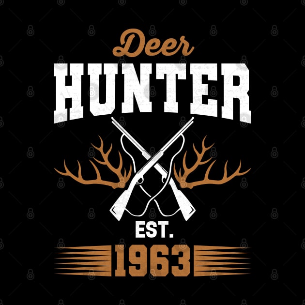 Gifts for 58 Year Old Deer Hunter 1963 Hunting 58th Birthday Gift Ideas by uglygiftideas