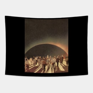 Mad world 3 Tapestry