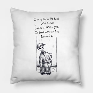 Toilet Poetry Pillow