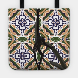 Cute Spider Monkey Hanging Tote