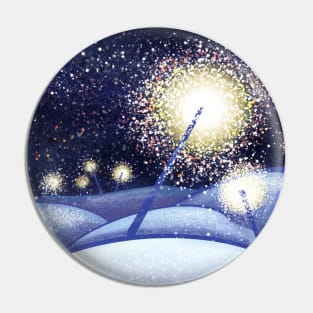 Glade of Sparklers Pin