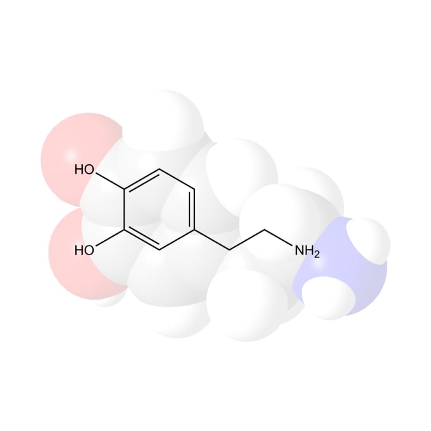 Dopamine Molecule Chemistry by ChemECool