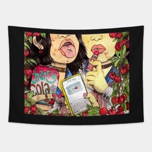 Pop Ur Cherry Tapestry