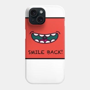 Smile Back v2: Bits Slapped Phone Case
