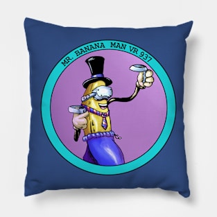 Mr Banana Man 937 Logo ` Pillow