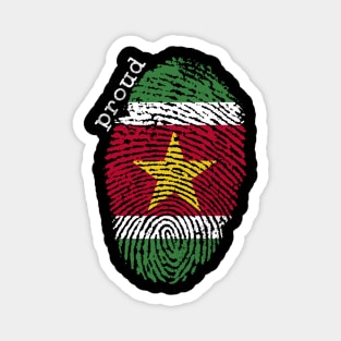 Suriname flag Magnet