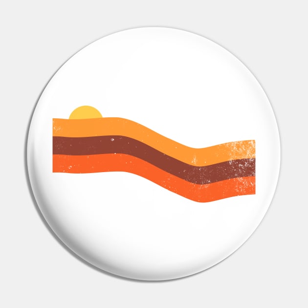 70s Heat wave Pin by Vanphirst