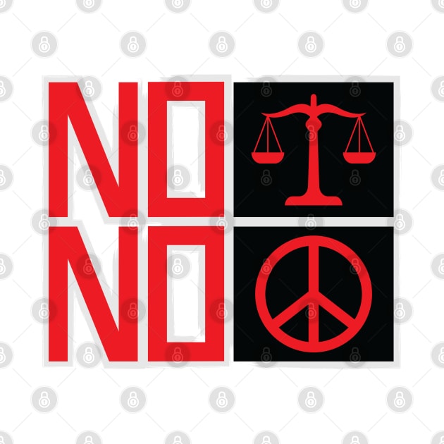 No Justice No Peace by Merch House