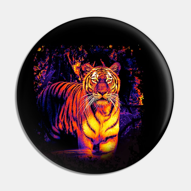 Power Tiger - Your rainbow animal guide Pin by Cimbart