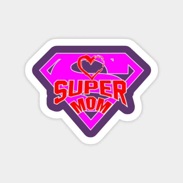 Mothers Day, Happy Mothers Day, Super Mom, Mother's Day Gifts, Mother's  Day Gift Ideas, Mothers Day Presents - Super Mom - Sticker