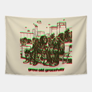 Grow Old Gracefully Tapestry