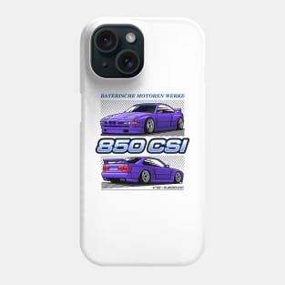 BMW 850 CSi Phone Case