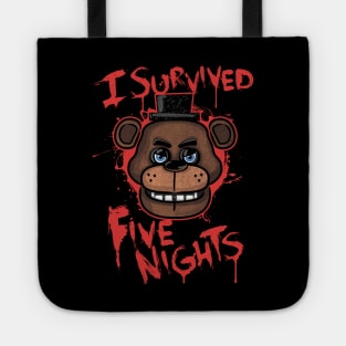 I Survived Five Nights At Freddy's Pizzeria Tote