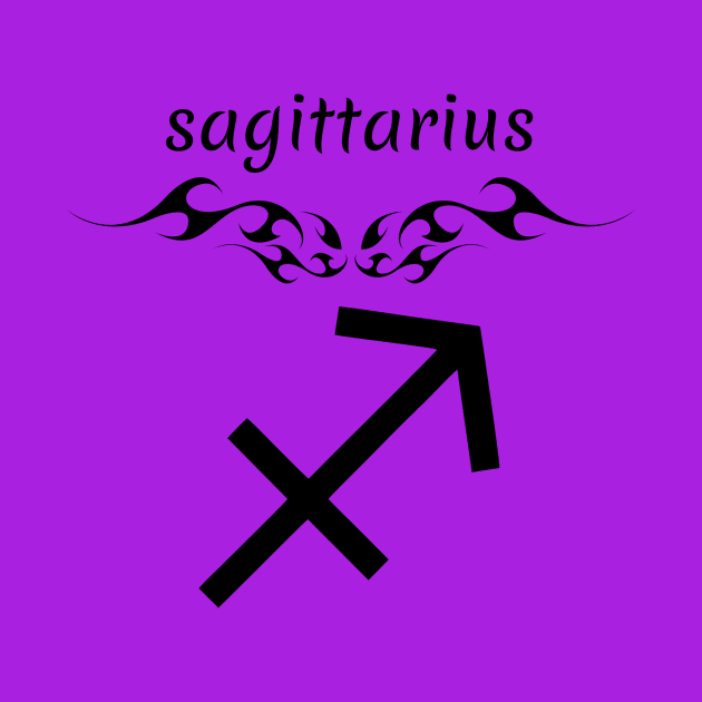 Sagittarius zodiac sign by Iskapa