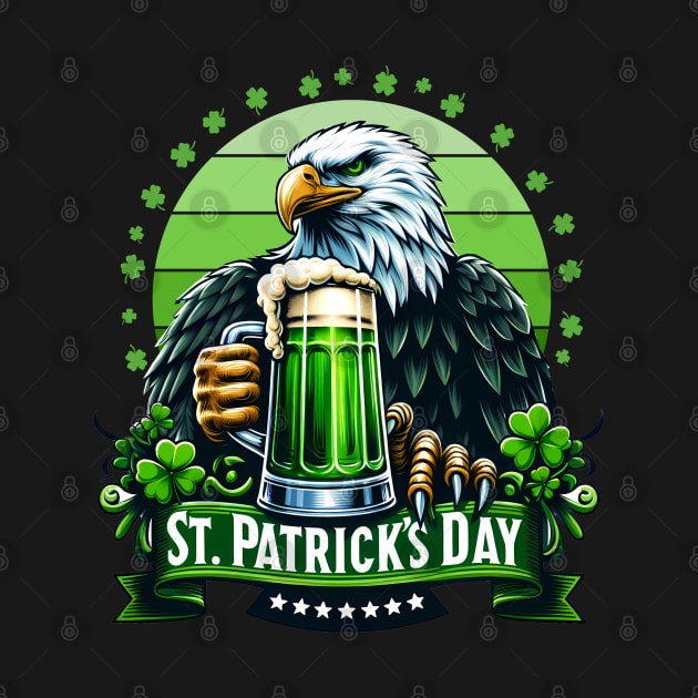 Irish Eagle Pride with beer by JunThara