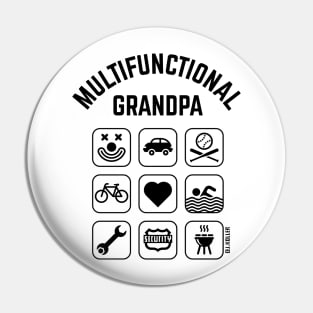 Multifunctional Grandpa (9 Icons) Pin