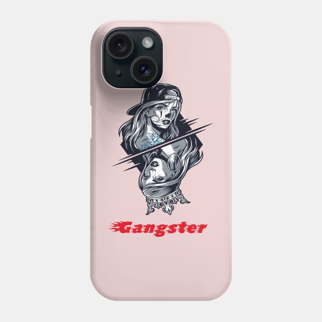 Gangster girl Phone Case by This is store