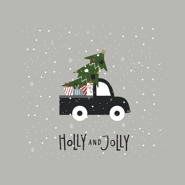 Holly and Jolly by studioaartanddesign