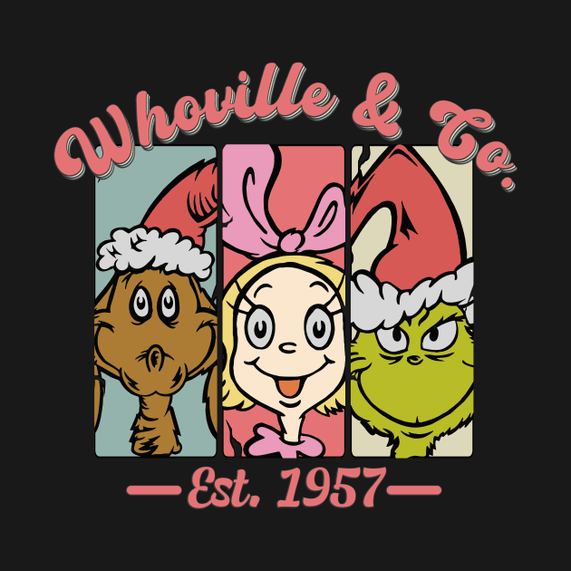 Whoville Christmas Design T-Shirt by teepro