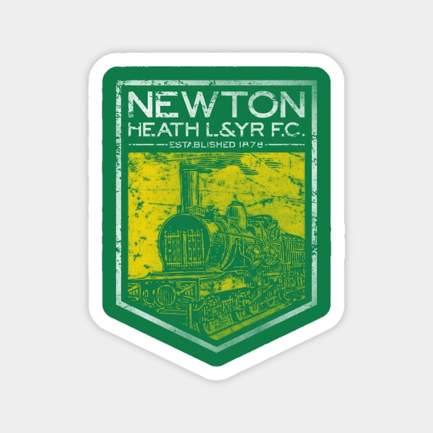 Newton Heath Manchester United Magnet by TerraceTees