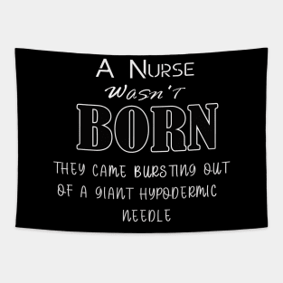 Nurse funny clothing and accessories perfect for Nurse or Nurse Student best gift funny gift Tapestry