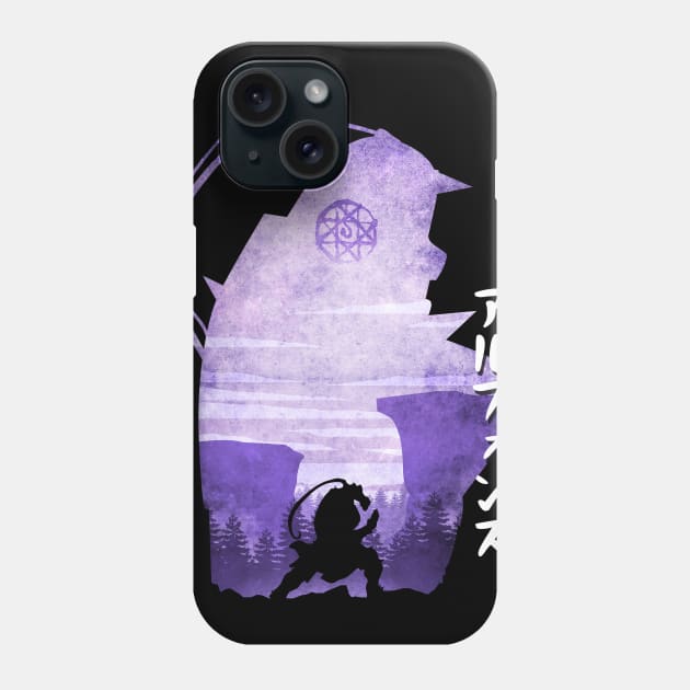 Minimalist Silhouette Alphonse Phone Case by saufahaqqi