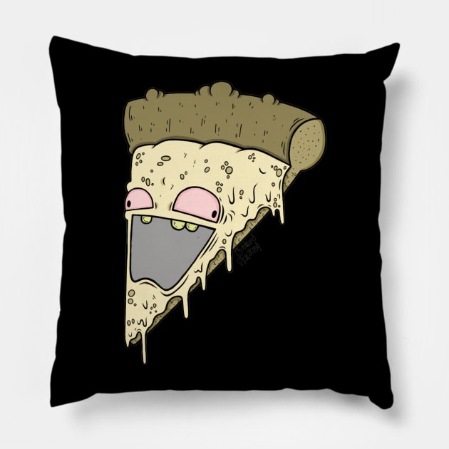 baked pizza Pillow by anothersadartist