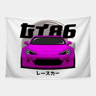 Pink GT 86 Front Tapestry