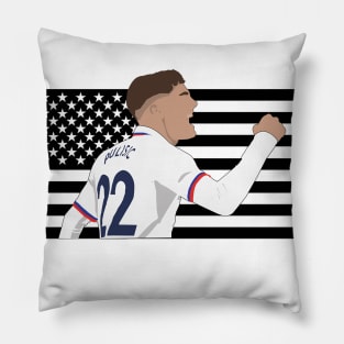 Christian Pulisic US Flag Pillow