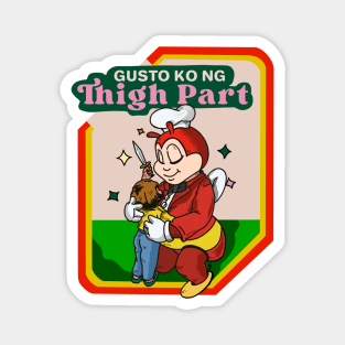 JOLLIBEE CHICKEN FILIPINO HOODIE MUG Magnet