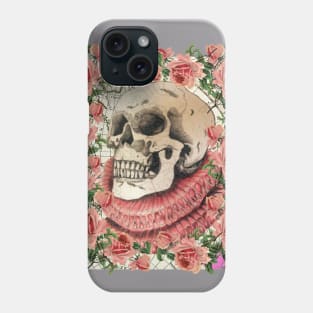 Skull and Roses Phone Case