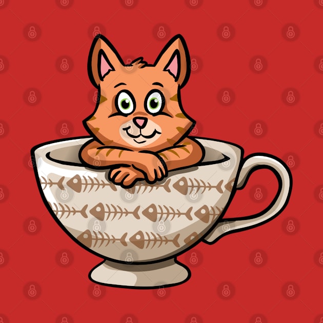 Cup of Kitty by pimator24