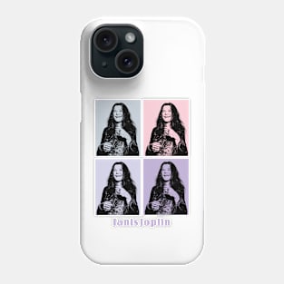 Janis Joplin 80s Pop Art Phone Case