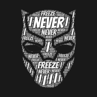 I never Freeze Superhero Panther shirt T-Shirt