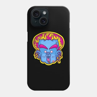 Big Head Colorful Cartoon Illustration Phone Case