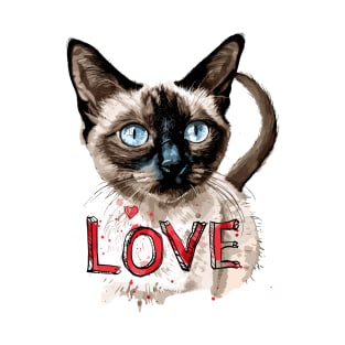 Siamese cat T-Shirt