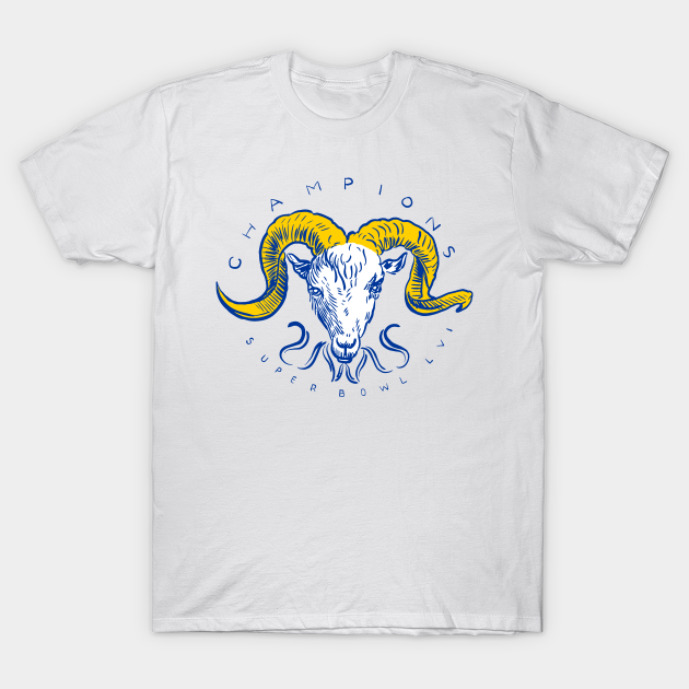 Discover Los Angeles Raaaams 12 champions - Los Angeles Rams - T-Shirt