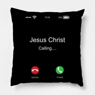 Jesus Christ Calling Pillow