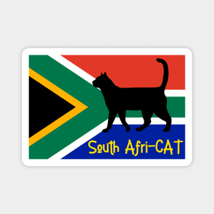 South AfriCAT flag Magnet