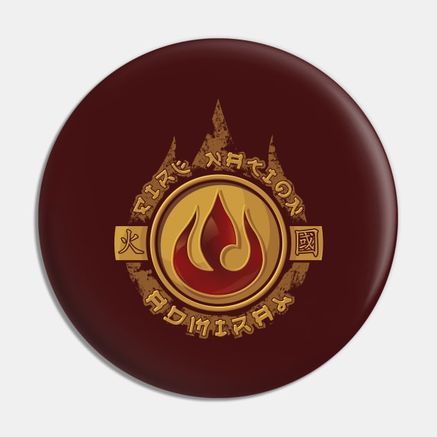 Fire Nation Pin by Beka